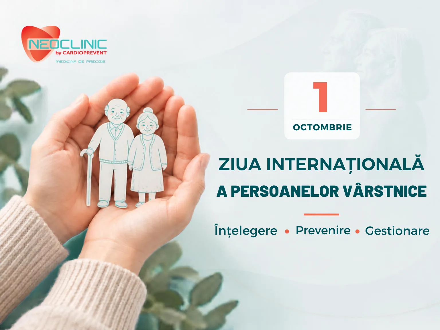 1 octombrie – Ziua Internațională a Persoanelor Vârstnice