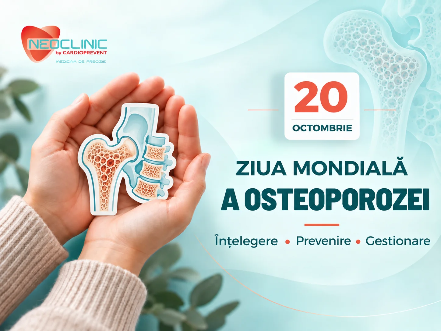 20 octombrie: Ziua Mondială a Osteoporozei