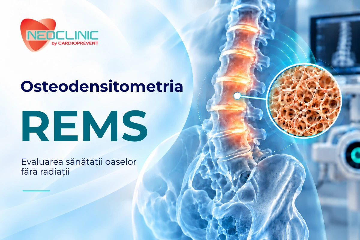 Osteodensitometria REMS – evaluarea sănătății oaselor fără radiații la Centrul Medical Neoclinic