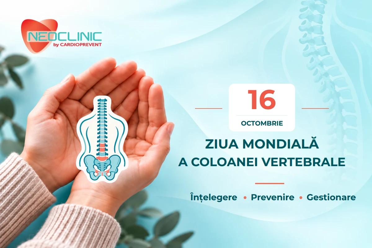 16 octombrie: Ziua Mondială a Coloanei Vertebrale — Centrul Medical Neoclinic