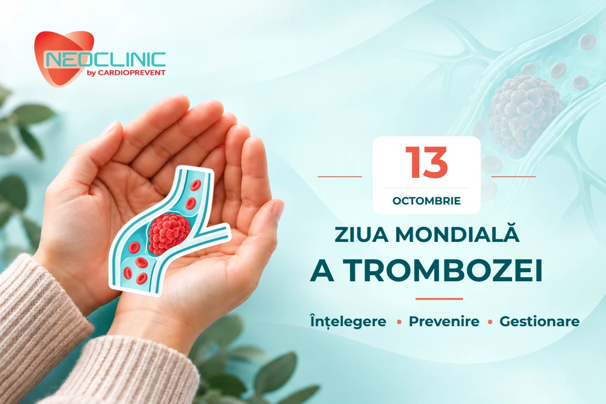 13 octombrie: Ziua Mondială a Trombozei — Centrul Medical Neoclinic